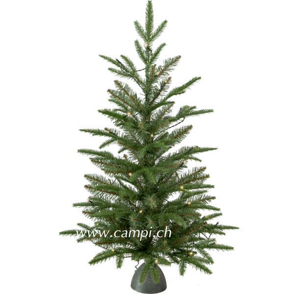 Künstlicher Weihnachtsbaum Ø 54x90 cm 30 LED warmweiss #3