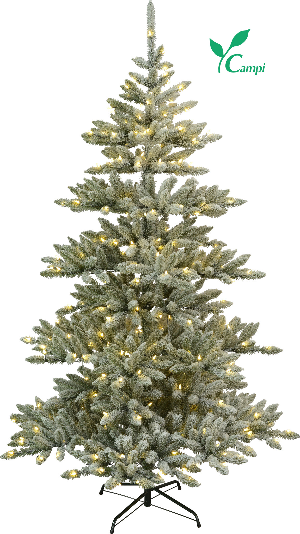 Künstlicher Weihnachtsbaum Snow Ø 130x210 cm 320 LED warmweiss